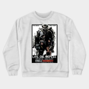 Edge of Tomorrow Poster Crewneck Sweatshirt